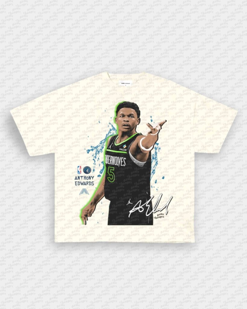 ANTHONY EDWARDS V4 TEE - VIP - GAME CHANGERS - GAME CHANGERS GRAPHIC TEE