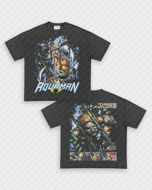 AQUAMAN TEE - [DS] - VIP - GAME CHANGERS - GAME CHANGERS GRAPHIC TEE
