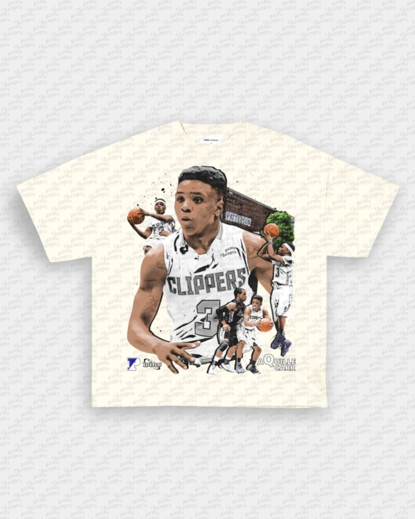 AQUILLE CARR TEE - VIP - GAME CHANGERS - GAME CHANGERS GRAPHIC TEE