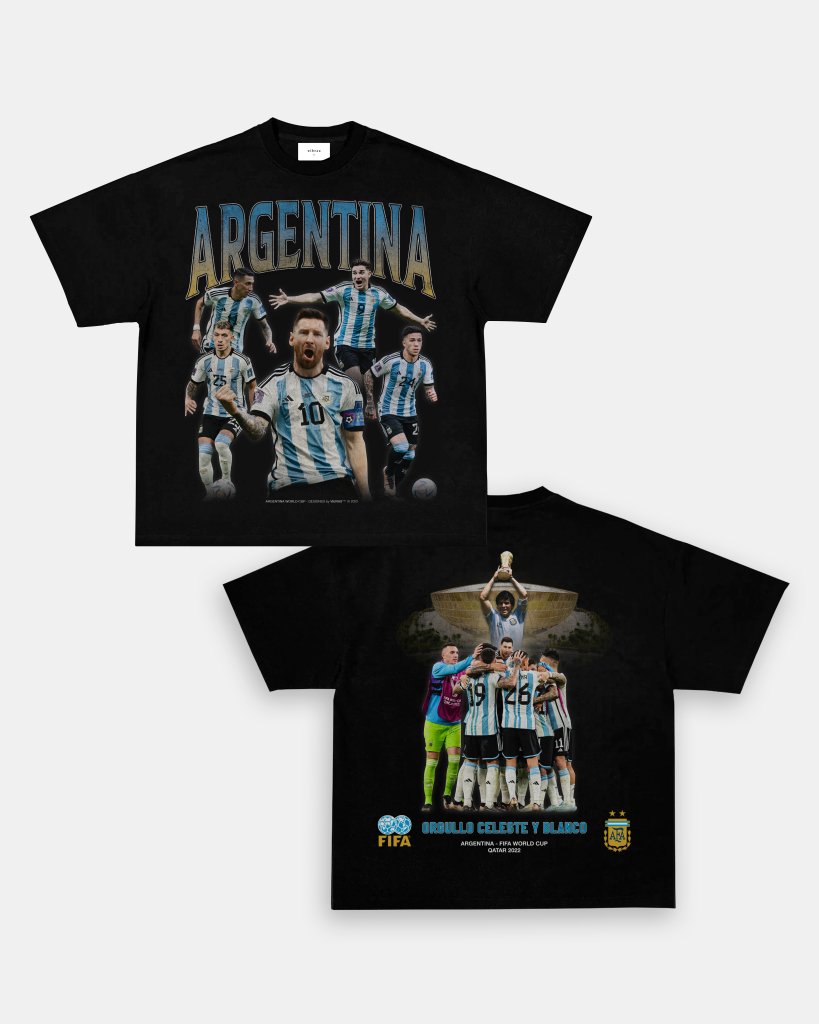 ARGENTINA WORLD CUP TEE - [DS] - VIP - GAME CHANGERS TEE