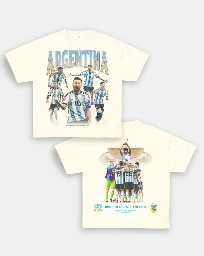ARGENTINA WORLD CUP TEE - [DS] - VIP - GAME CHANGERS TEE