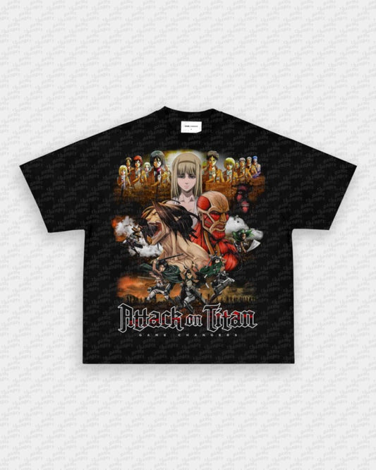 ATTACK ON TITAN V3 TEE - VIP - GAME CHANGERS - GAME CHANGERS GRAPHIC TEE