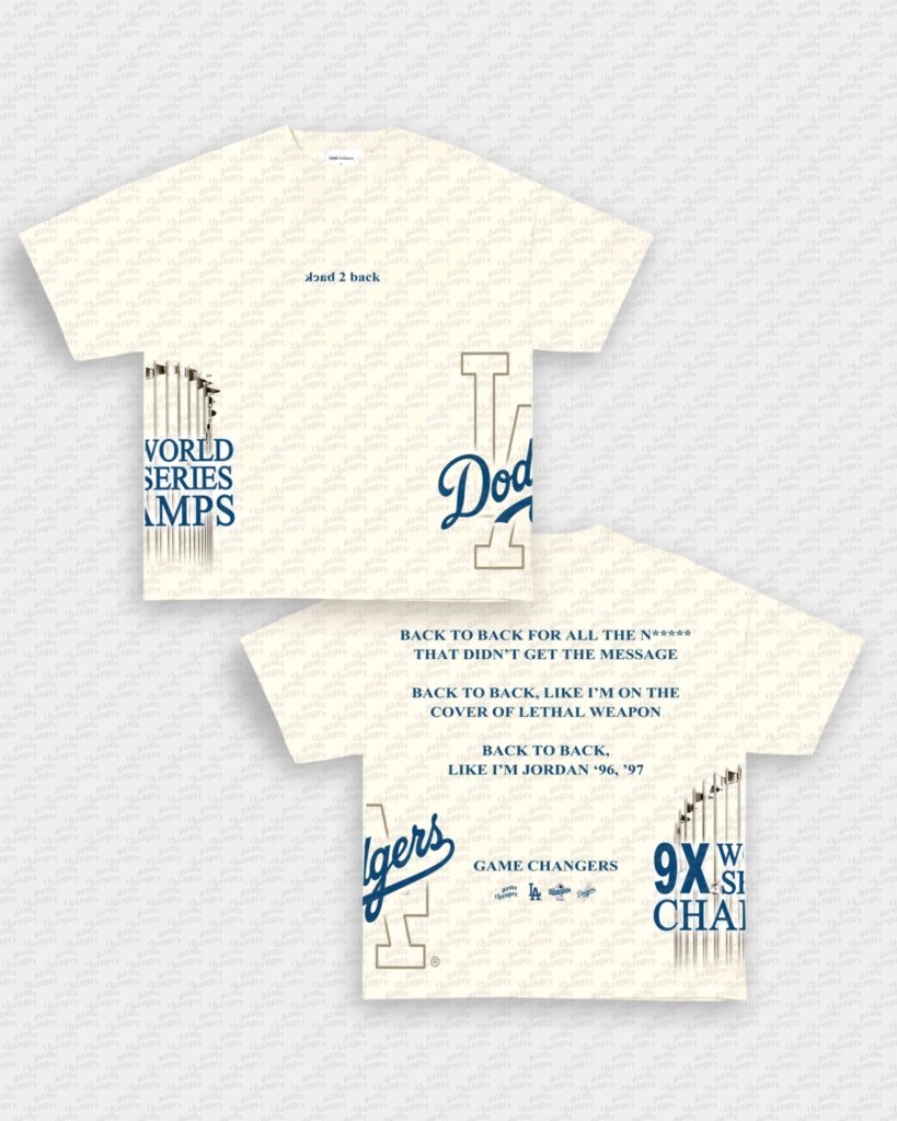 BACK 2 BACK TEE - [4S] - VIP - GAME CHANGERS - GAME CHANGERS GRAPHIC TEE