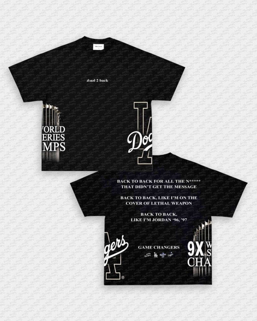 BACK 2 BACK TEE - [4S] - VIP - GAME CHANGERS - GAME CHANGERS GRAPHIC TEE