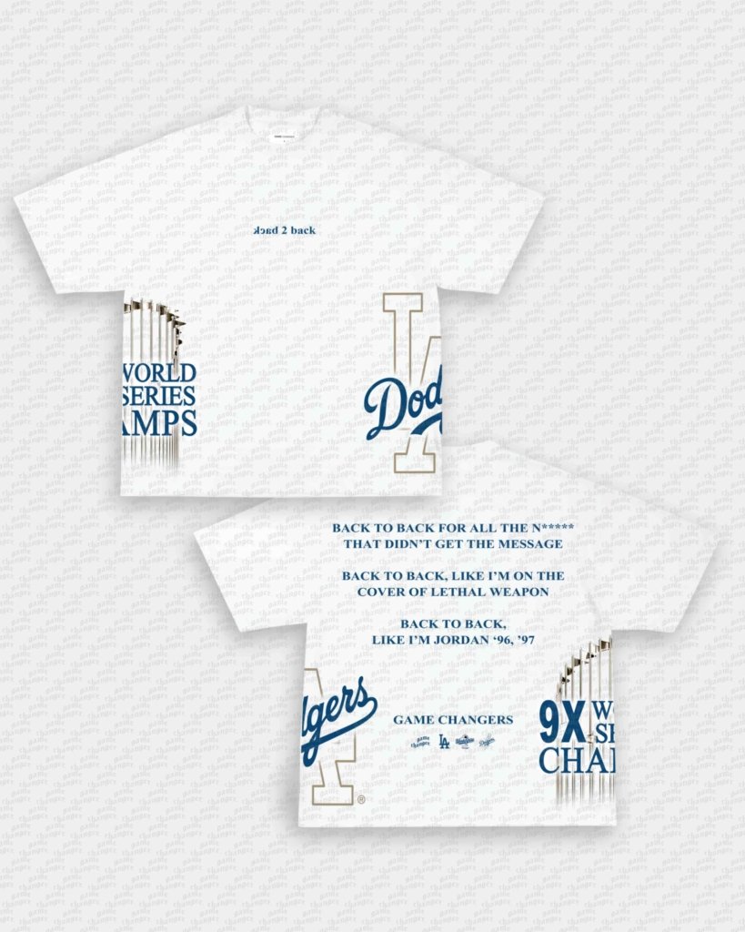 BACK 2 BACK TEE - [4S] - VIP - GAME CHANGERS - GAME CHANGERS GRAPHIC TEE