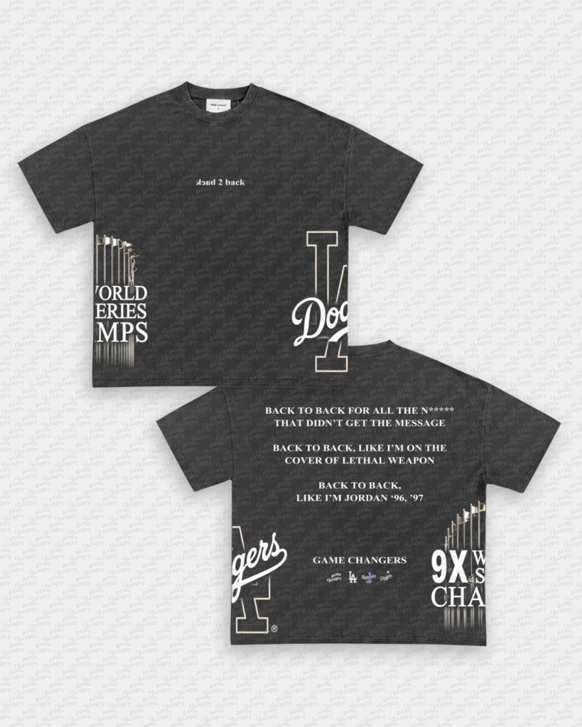 BACK 2 BACK TEE - [4S] - VIP - GAME CHANGERS - GAME CHANGERS GRAPHIC TEE