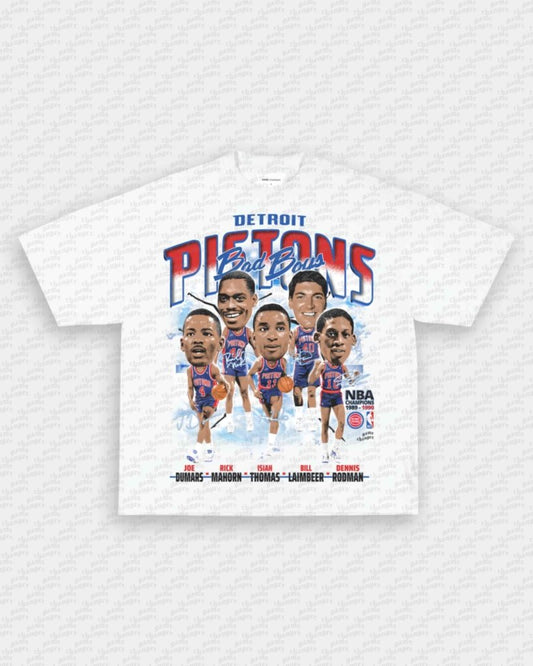 BAD BOYS PISTONS TEE - VIP - GAME CHANGERS - GAME CHANGERS GRAPHIC TEE