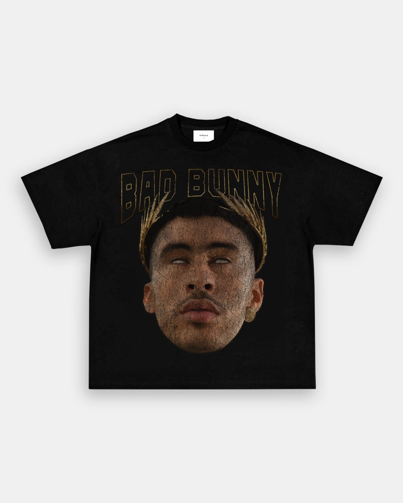 BAD BUNNY CROWN VINTAGE TEE - VIP - GAME CHANGERS TEE