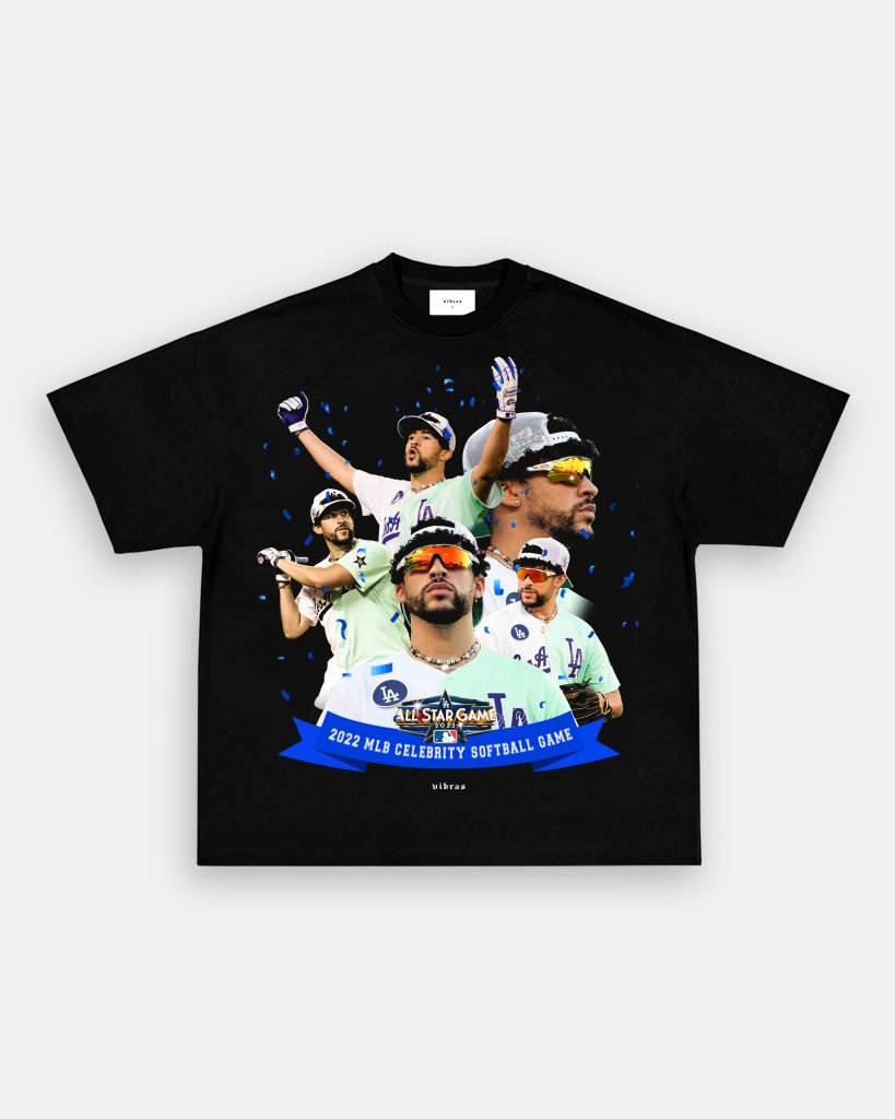 BAD BUNNY x DODGERS VINTAGE TEE - VIP - GAME CHANGERS TEE