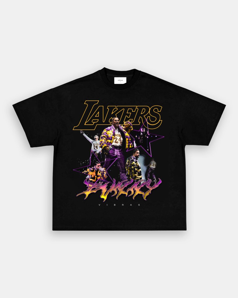 BAD BUNNY x LAKERS VINTAGE TEE - VIP - GAME CHANGERS TEE