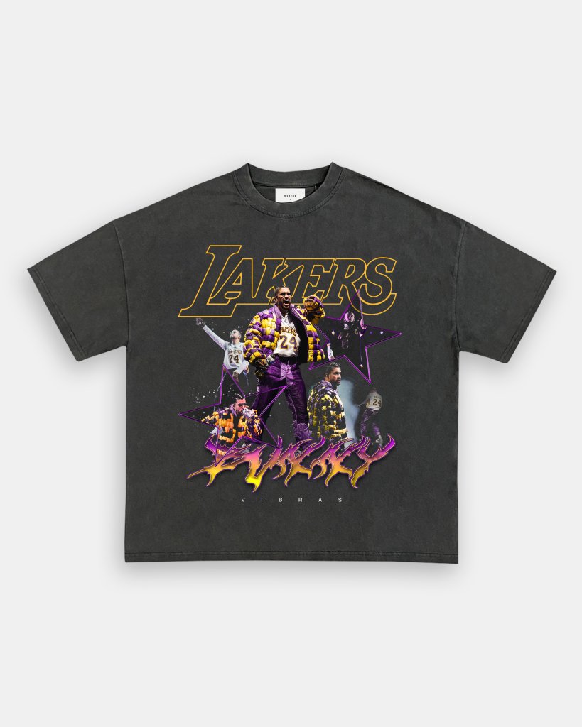 BAD BUNNY x LAKERS VINTAGE TEE - VIP - GAME CHANGERS TEE