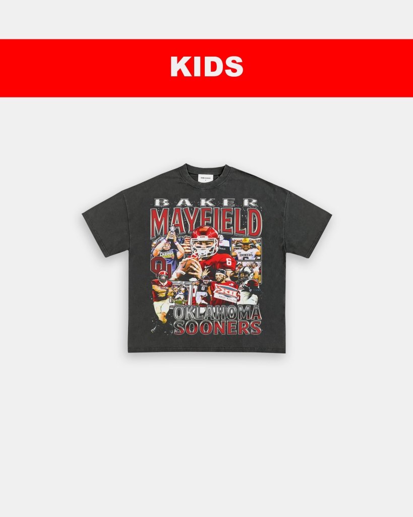 BAKER MAYFIELD - OKLAHOMA - KIDS TEE - VIP - GAME CHANGERS TEE