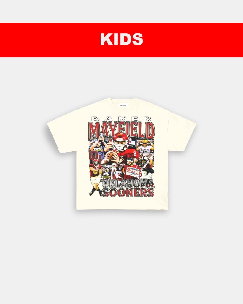 BAKER MAYFIELD - OKLAHOMA - KIDS TEE - VIP - GAME CHANGERS TEE