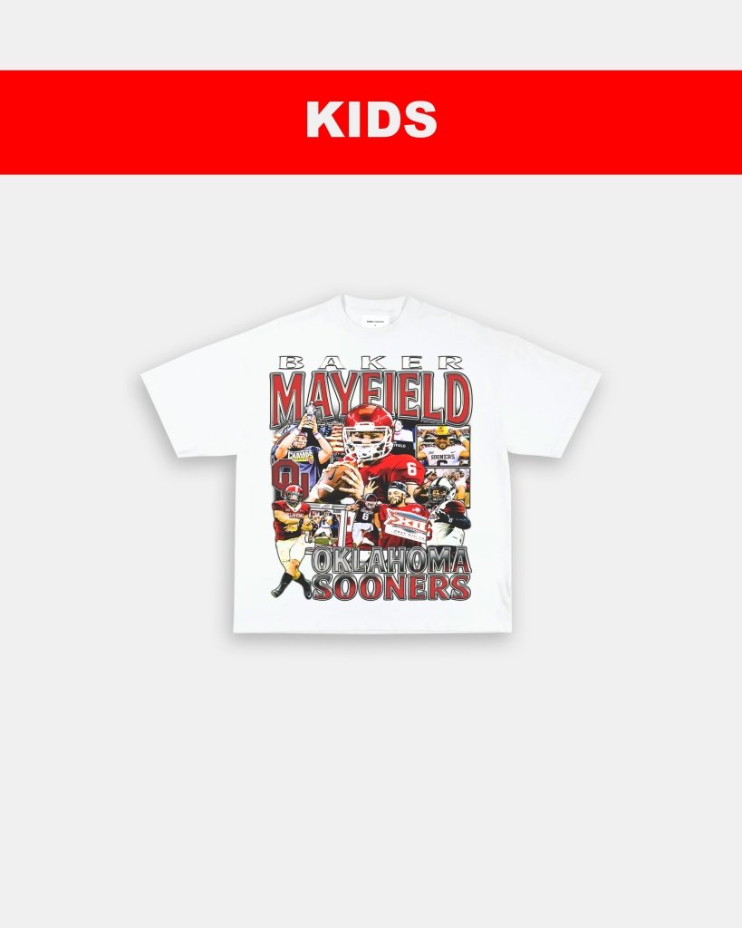 BAKER MAYFIELD - OKLAHOMA - KIDS TEE - VIP - GAME CHANGERS TEE