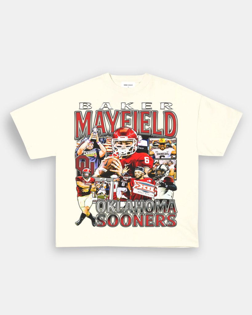 BAKER MAYFIELD - OKLAHOMA TEE - VIP - GAME CHANGERS TEE