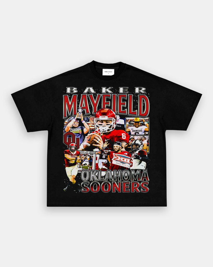 BAKER MAYFIELD - OKLAHOMA TEE - VIP - GAME CHANGERS TEE