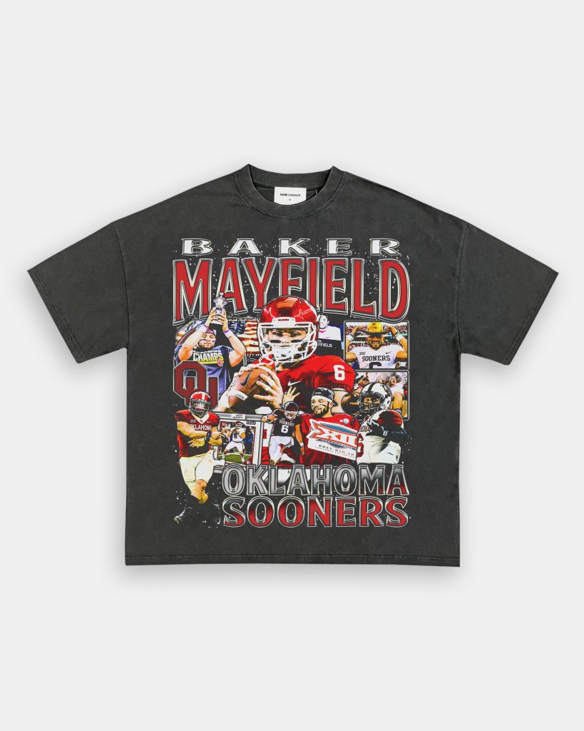 BAKER MAYFIELD - OKLAHOMA TEE - VIP - GAME CHANGERS TEE