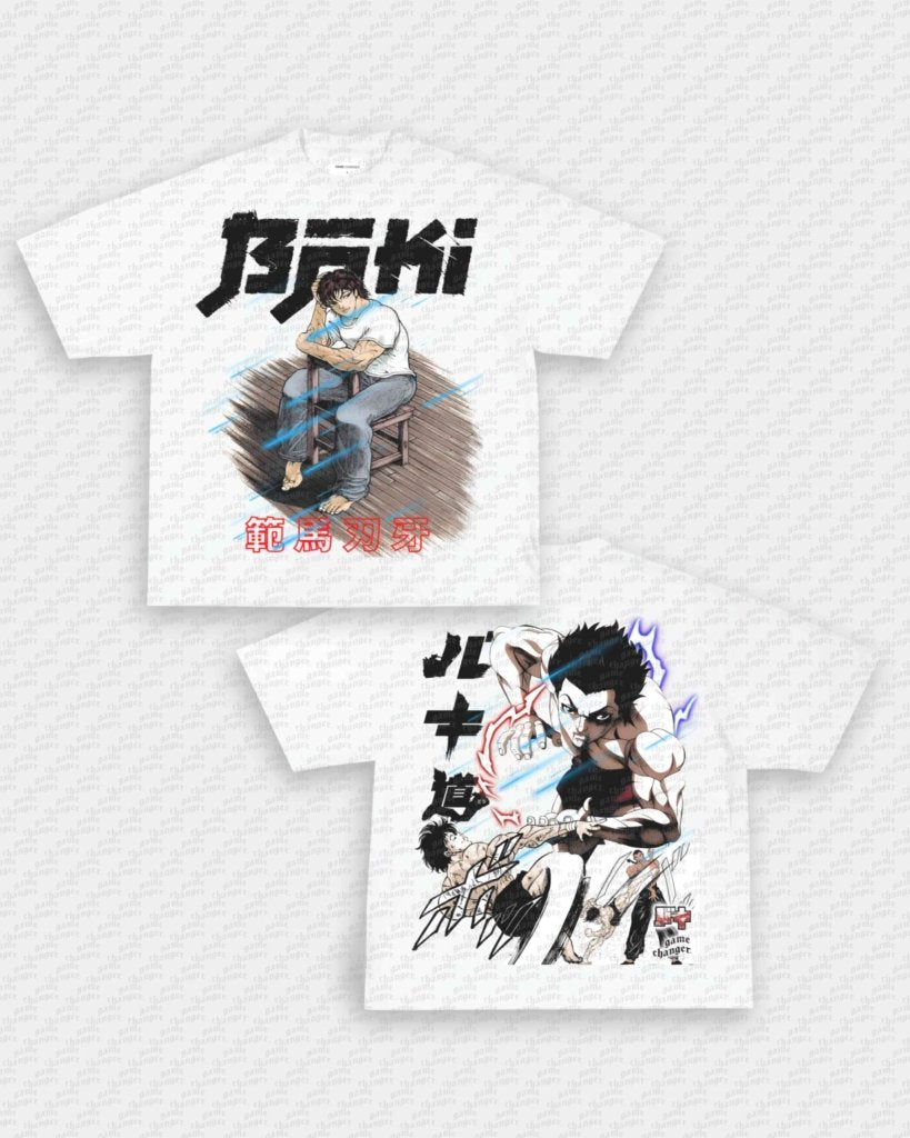 BAKI HANMA TEE - [DS] - VIP - GAME CHANGERS - GAME CHANGERS GRAPHIC TEE