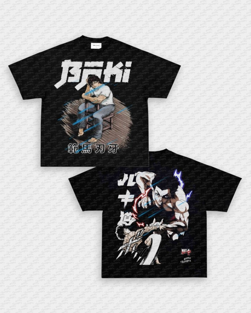 BAKI HANMA TEE - [DS] - VIP - GAME CHANGERS - GAME CHANGERS GRAPHIC TEE