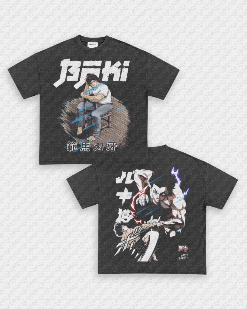 BAKI HANMA TEE - [DS] - VIP - GAME CHANGERS - GAME CHANGERS GRAPHIC TEE