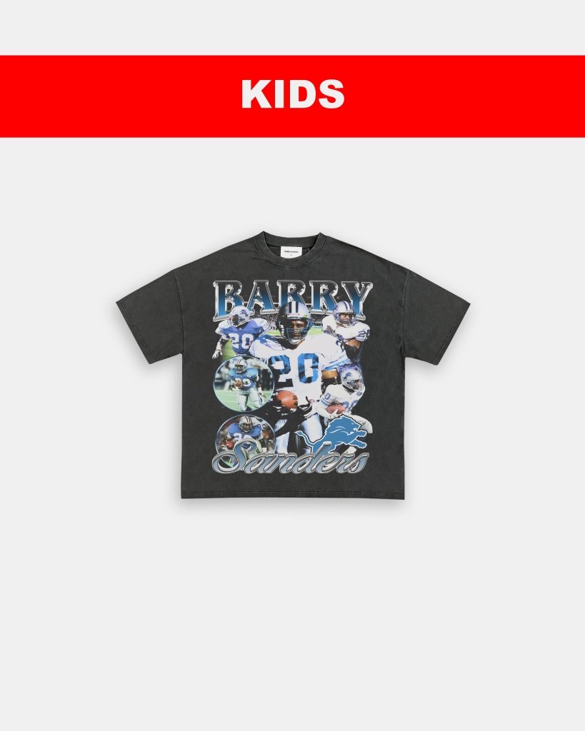 BARRY SANDERS - KIDS TEE - VIP - GAME CHANGERS TEE