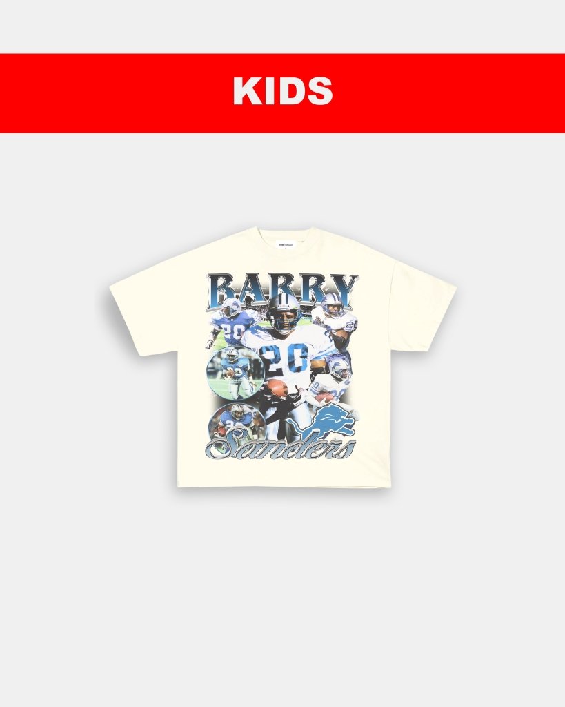 BARRY SANDERS - KIDS TEE - VIP - GAME CHANGERS TEE