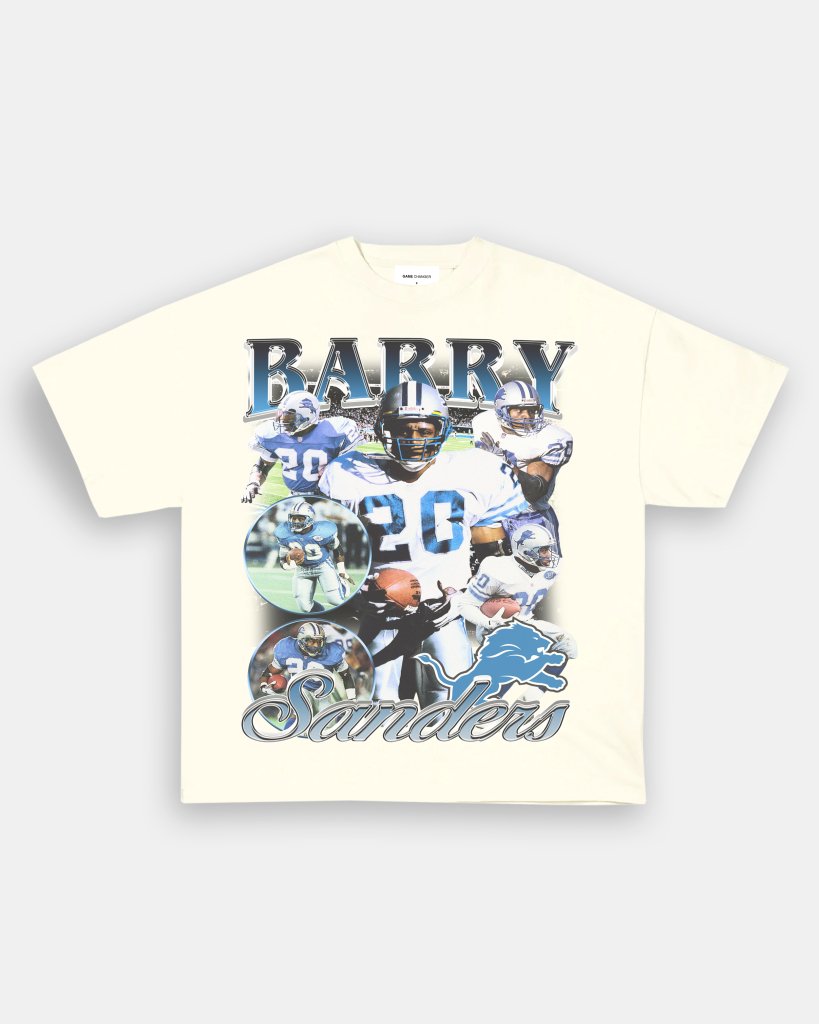 BARRY SANDERS TEE - VIP - GAME CHANGERS TEE