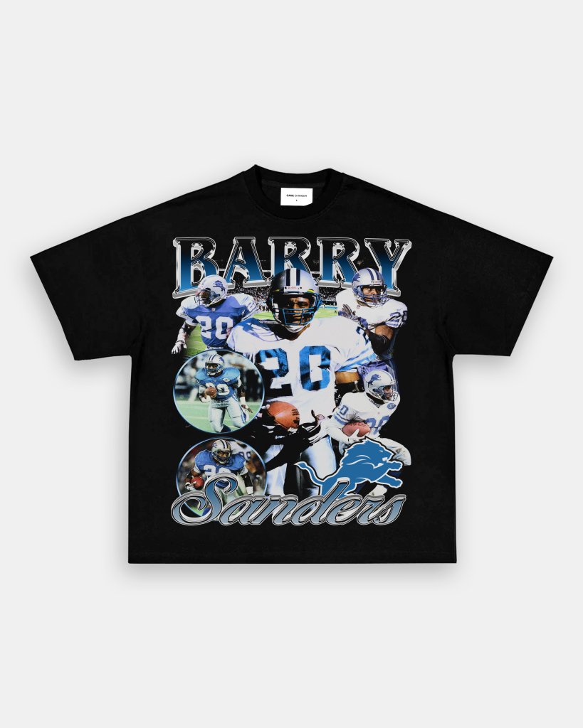 BARRY SANDERS TEE - VIP - GAME CHANGERS TEE