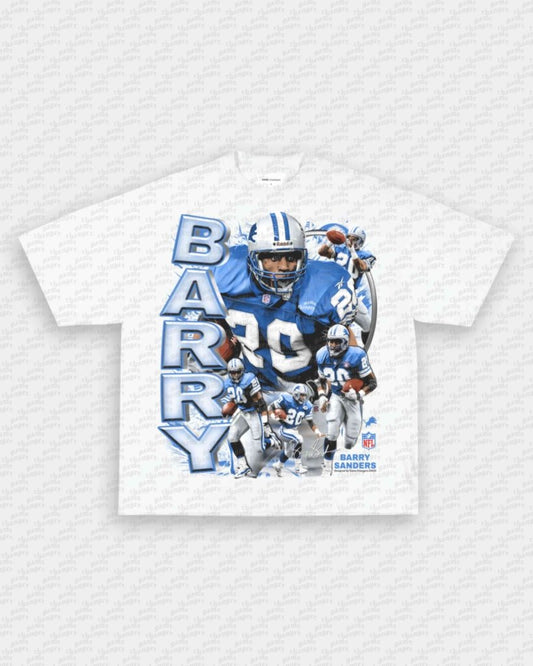 BARRY SANDERS V2 TEE - VIP - GAME CHANGERS - GAME CHANGERS GRAPHIC TEE