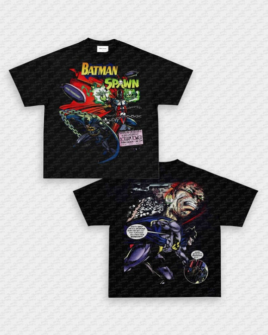 BATMAN VS SPAWN TEE - [DS] - VIP - GAME CHANGERS - GAME CHANGERS GRAPHIC TEE