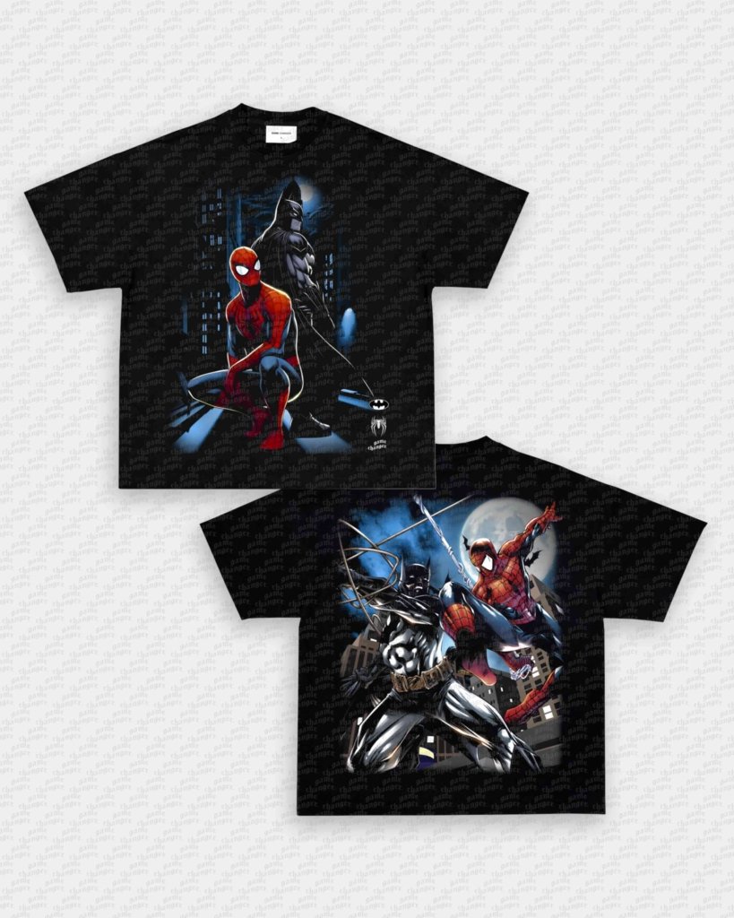 BATMAN VS SPIDER - MAN TEE - [DS] - VIP - GAME CHANGERS - GAME CHANGERS GRAPHIC TEE