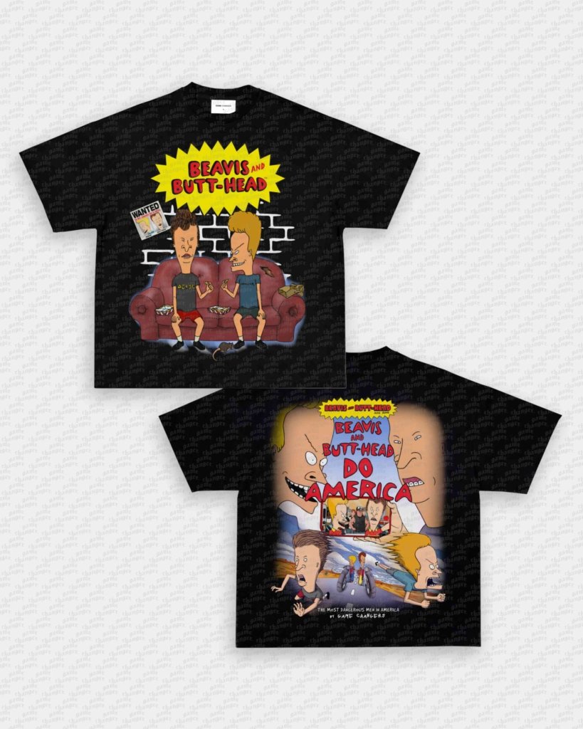 BEAVIS AND BUTT - HEAD TEE - [DS] - VIP - GAME CHANGERS - GAME CHANGERS GRAPHIC TEE