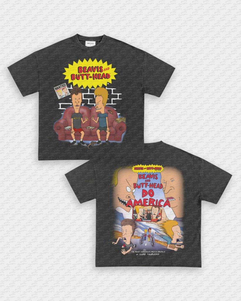 BEAVIS AND BUTT - HEAD TEE - [DS] - VIP - GAME CHANGERS - GAME CHANGERS GRAPHIC TEE