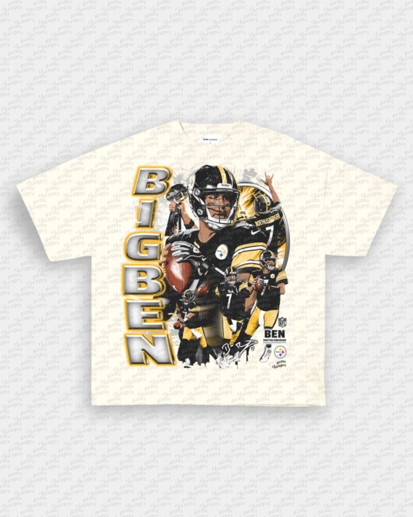 BEN ROETHLISBERGER V2 TEE - VIP - GAME CHANGERS - GAME CHANGERS GRAPHIC TEE