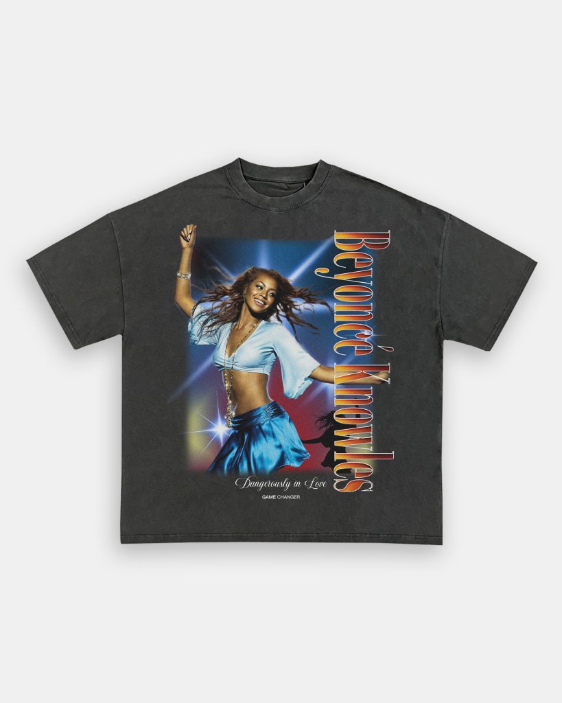 BEYONCE VINTAGE TEE - [080] - VIP - GAME CHANGERS TEE