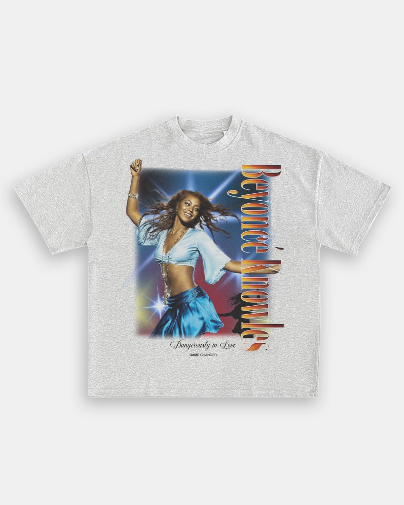 BEYONCE VINTAGE TEE - [080] - VIP - GAME CHANGERS TEE