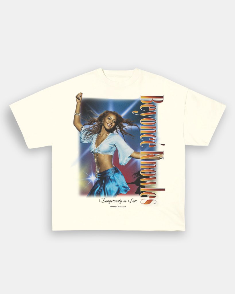 BEYONCE VINTAGE TEE - [080] - VIP - GAME CHANGERS TEE