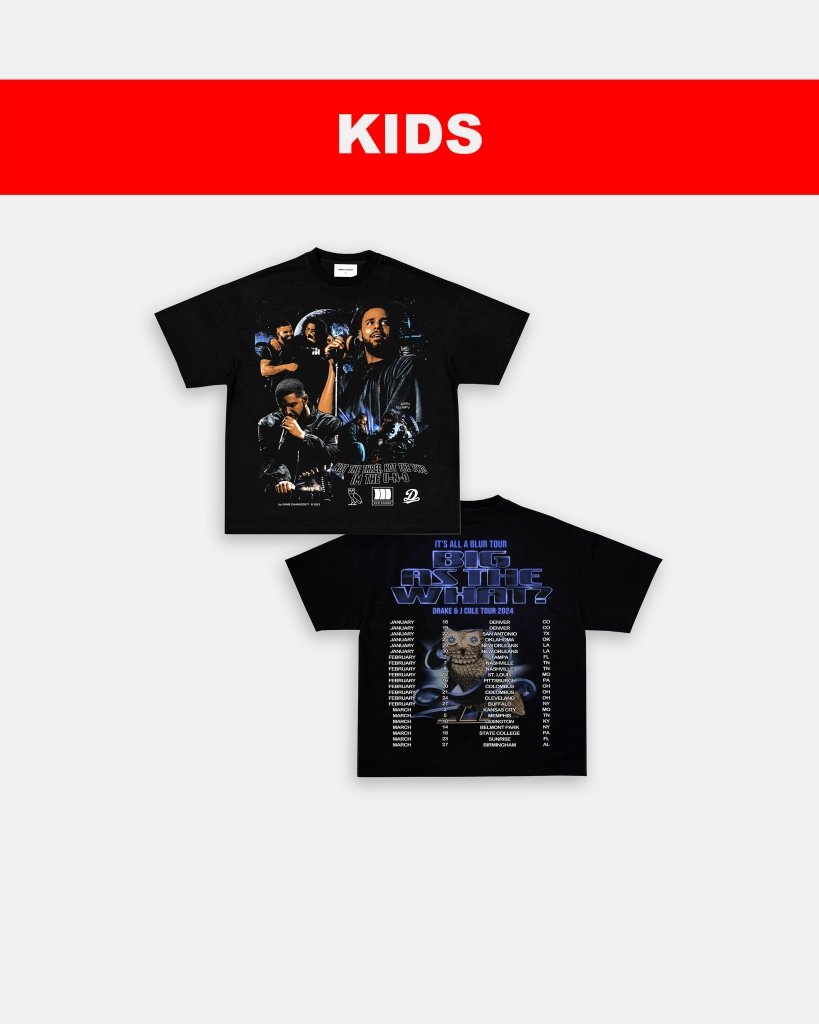 BIG AS THE WHAT - KIDS TEE - [DS] - VIP - GAME CHANGERS TEE