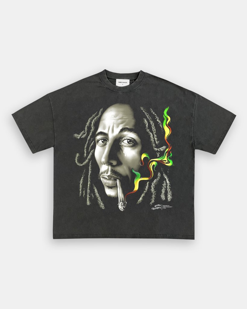 BIG FACE BOB MARLEY TEE - VIP - GAME CHANGERS TEE