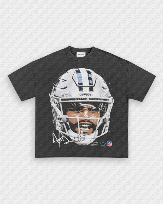 BIG FACE DAK PRESCOTT TEE - VIP - GAME CHANGERS - GAME CHANGERS GRAPHIC TEE