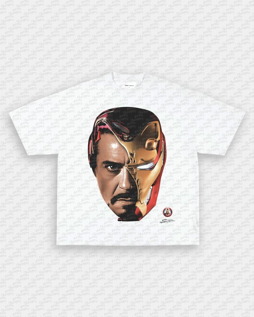 BIG FACE IRON MAN TEE - VIP - GAME CHANGERS TEE