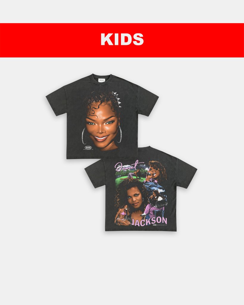 BIG FACE JANET JACKSON - KIDS TEE - [DS] - VIP - GAME CHANGERS TEE