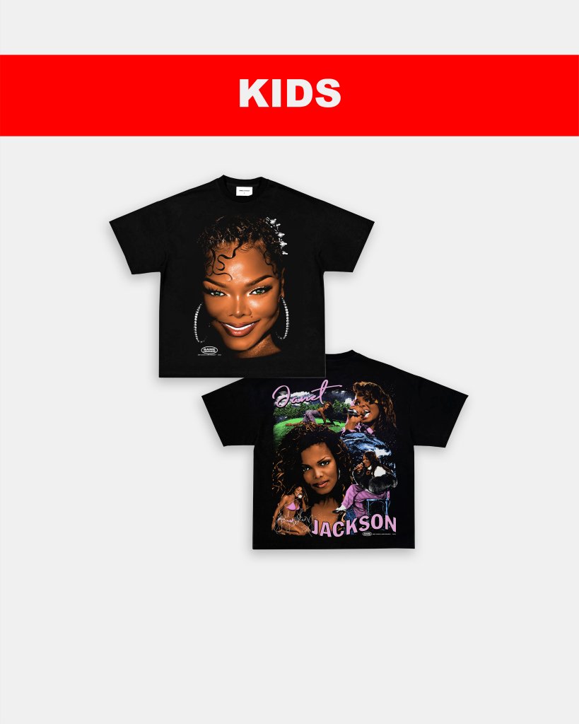 BIG FACE JANET JACKSON - KIDS TEE - [DS] - VIP - GAME CHANGERS TEE