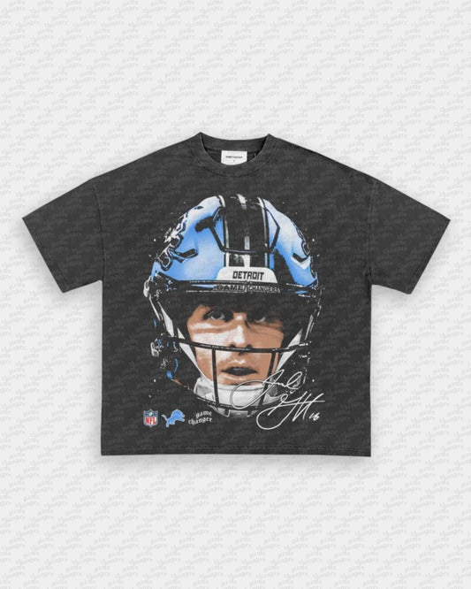 BIG FACE JARED GOFF TEE - VIP - GAME CHANGERS - GAME CHANGERS GRAPHIC TEE