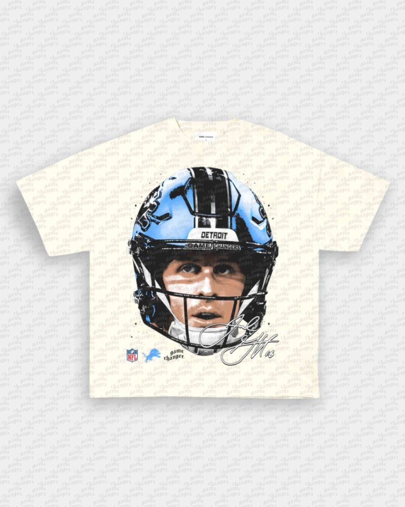 BIG FACE JARED GOFF TEE - VIP - GAME CHANGERS - GAME CHANGERS GRAPHIC TEE