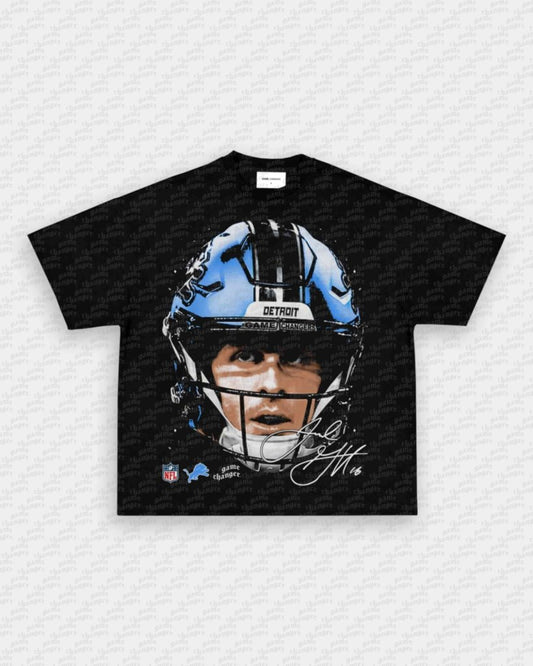 BIG FACE JARED GOFF TEE - VIP - GAME CHANGERS - GAME CHANGERS GRAPHIC TEE