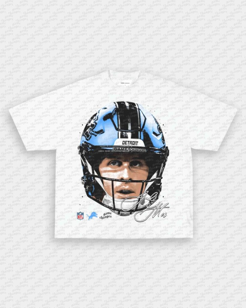 BIG FACE JARED GOFF TEE - VIP - GAME CHANGERS - GAME CHANGERS GRAPHIC TEE