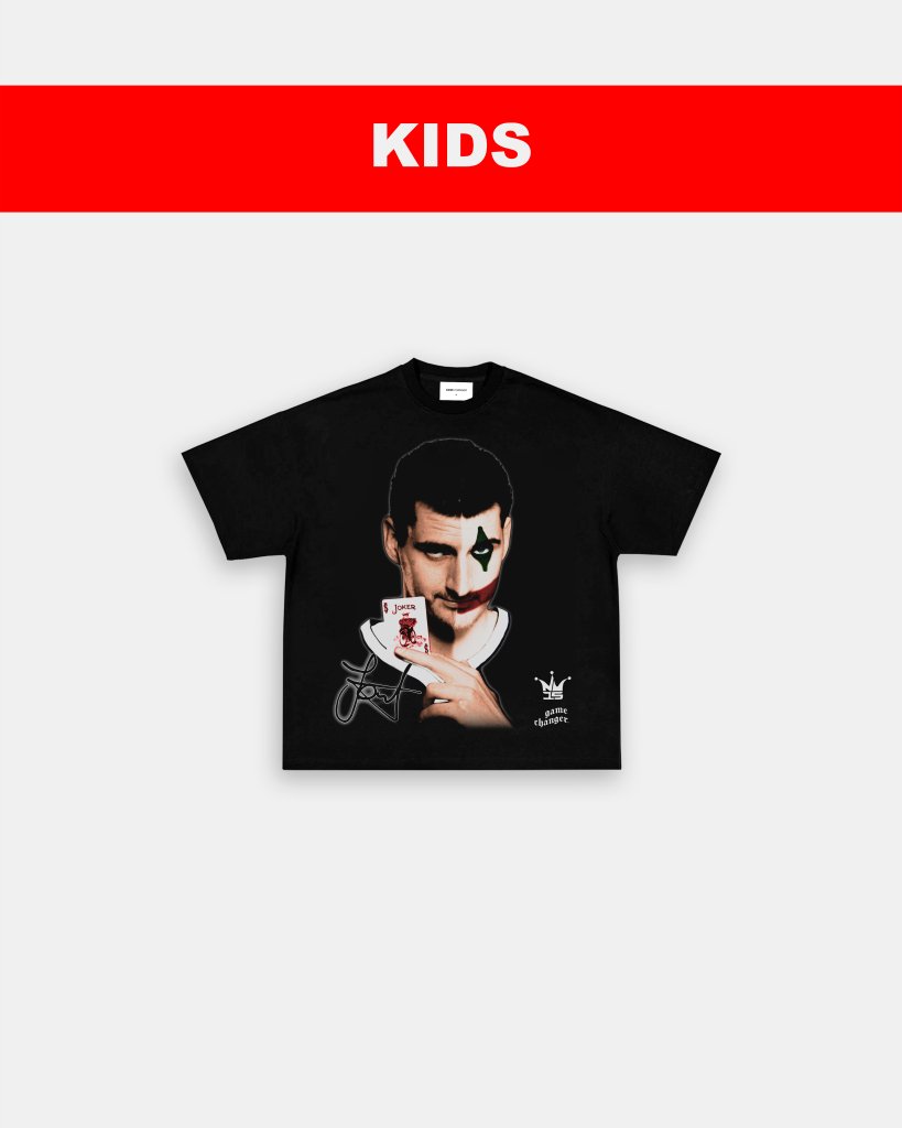 BIG FACE JOKIC - KIDS TEE - VIP - GAME CHANGERS TEE