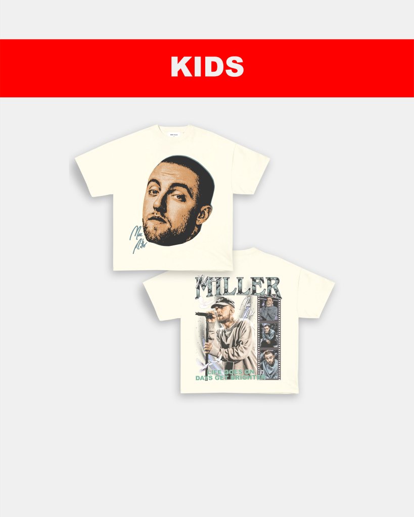 BIG FACE MAC MILLER - KIDS TEE - [DS] - VIP - GAME CHANGERS TEE
