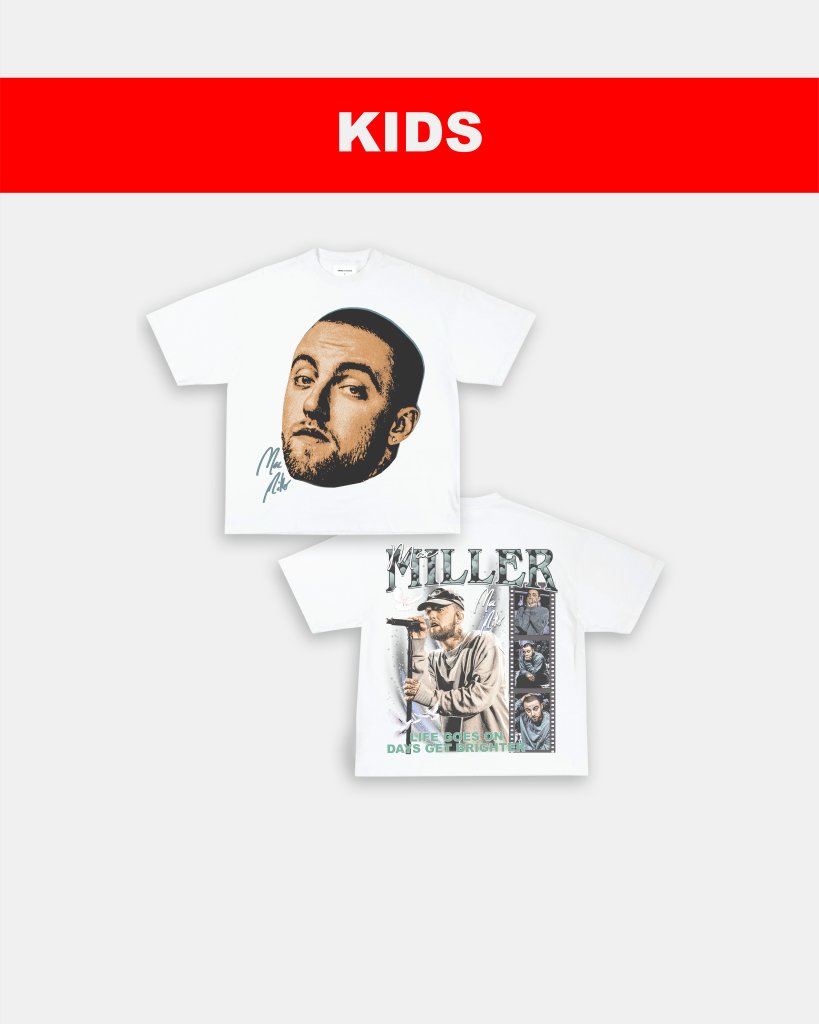 BIG FACE MAC MILLER - KIDS TEE - [DS] - VIP - GAME CHANGERS TEE